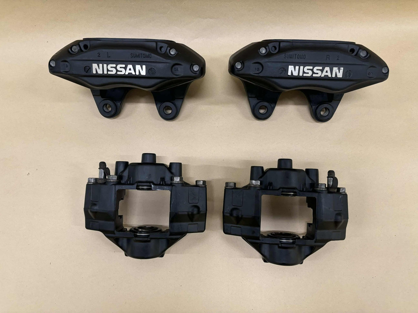 R34 GTT Skyline Front & Rear Brake Calipers (REBUILT)