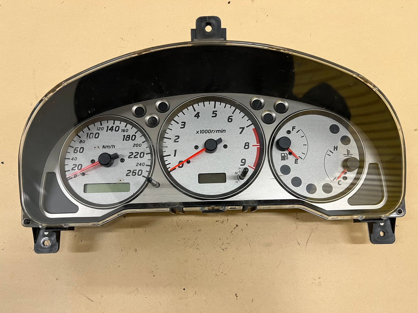 S15 ADM Cluster 260KPH - 219,000km - Speedo Doesn't Work