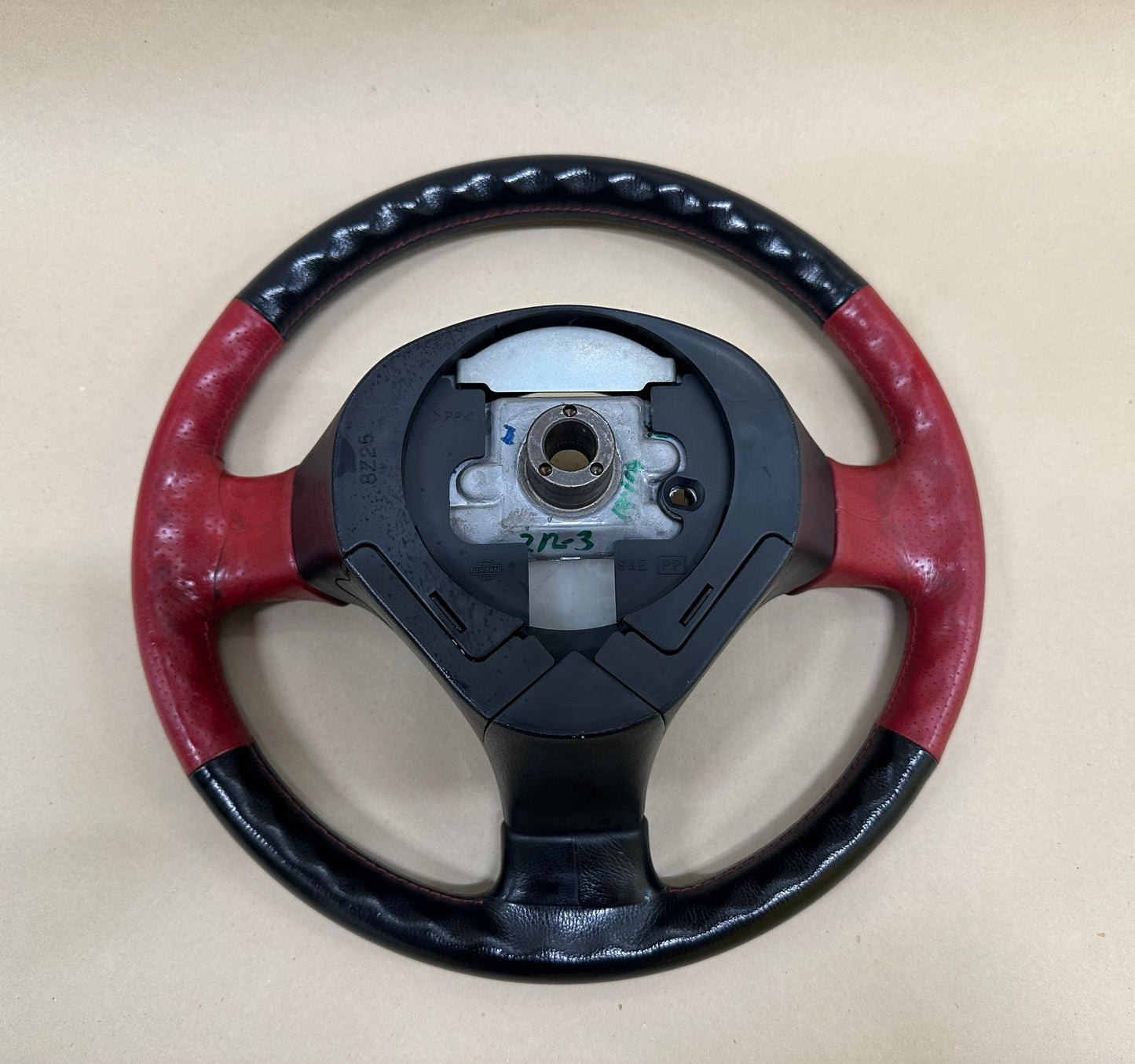S15 Silvia Option B - Orange Steering Wheel