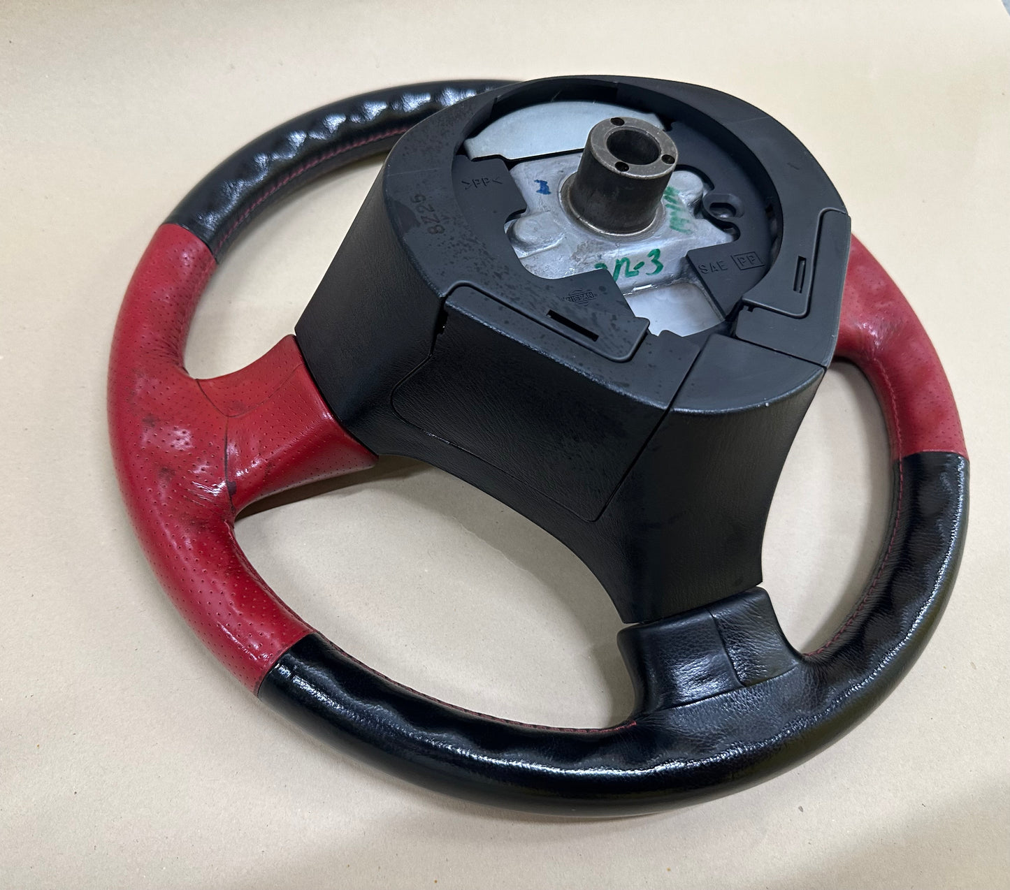 S15 Silvia Option B - Orange Steering Wheel