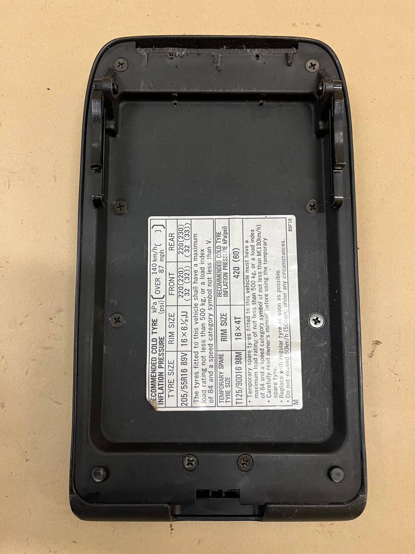 S14 & S15 Center Console Lid #3