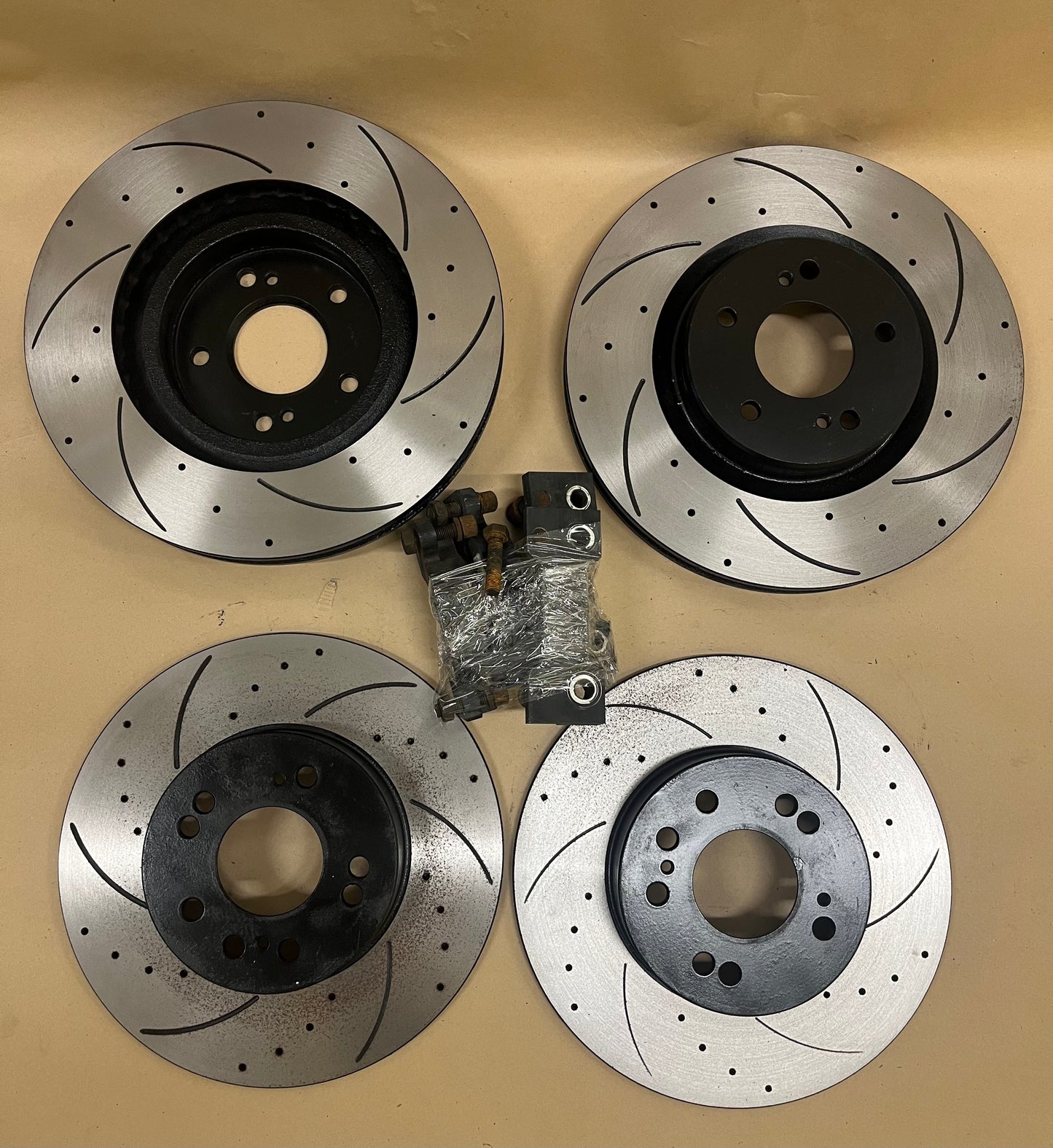 S14 & S15 Silvia Front & Rear HFM Rotors & Adaptors