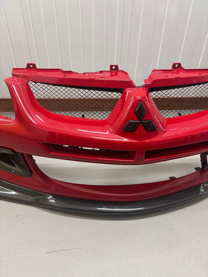 Genuine Evo 8 Front Bumper With Carbon Inserts & Lip