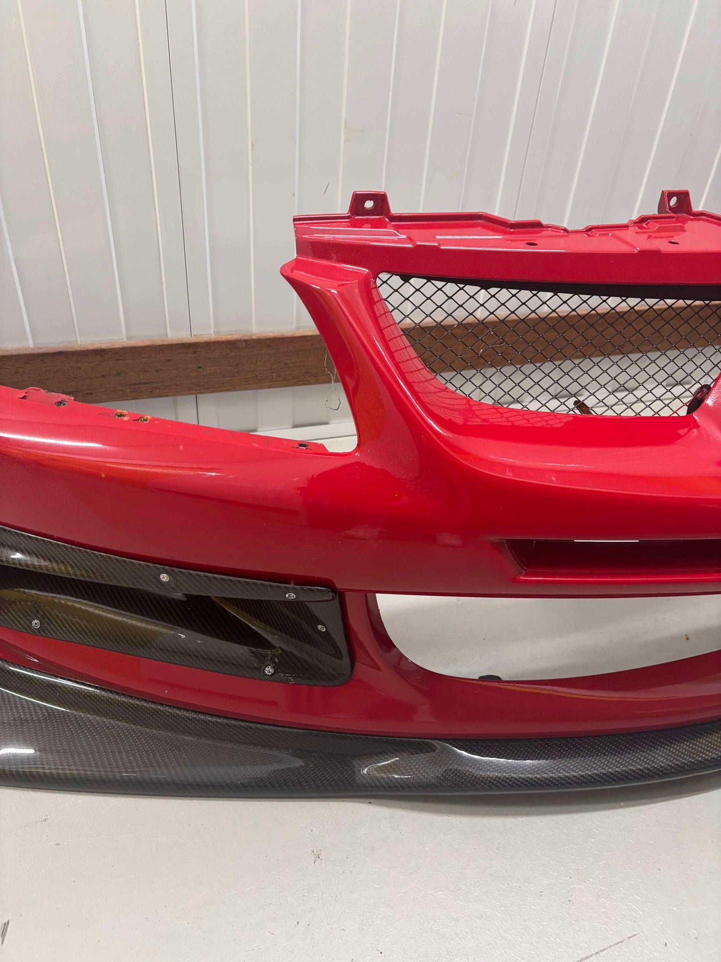 Genuine Evo 8 Front Bumper With Carbon Inserts & Lip