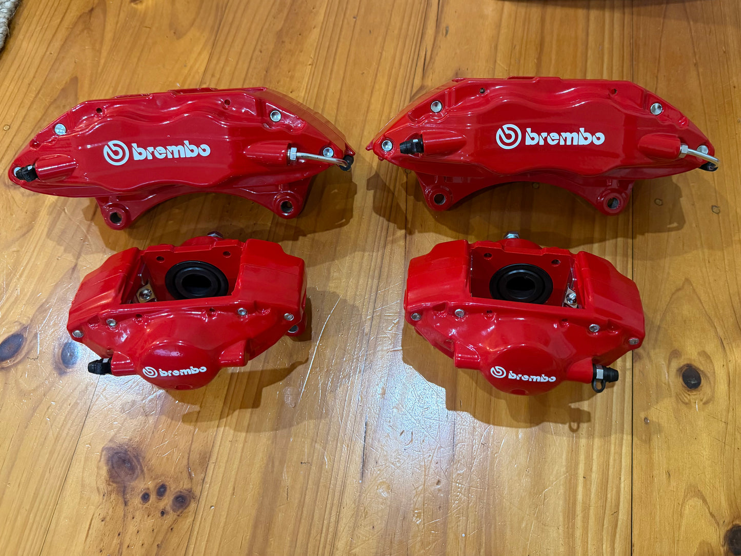 Evo 5/6/7/8/9 Brembos - Rebuilt & Powder Coated Red