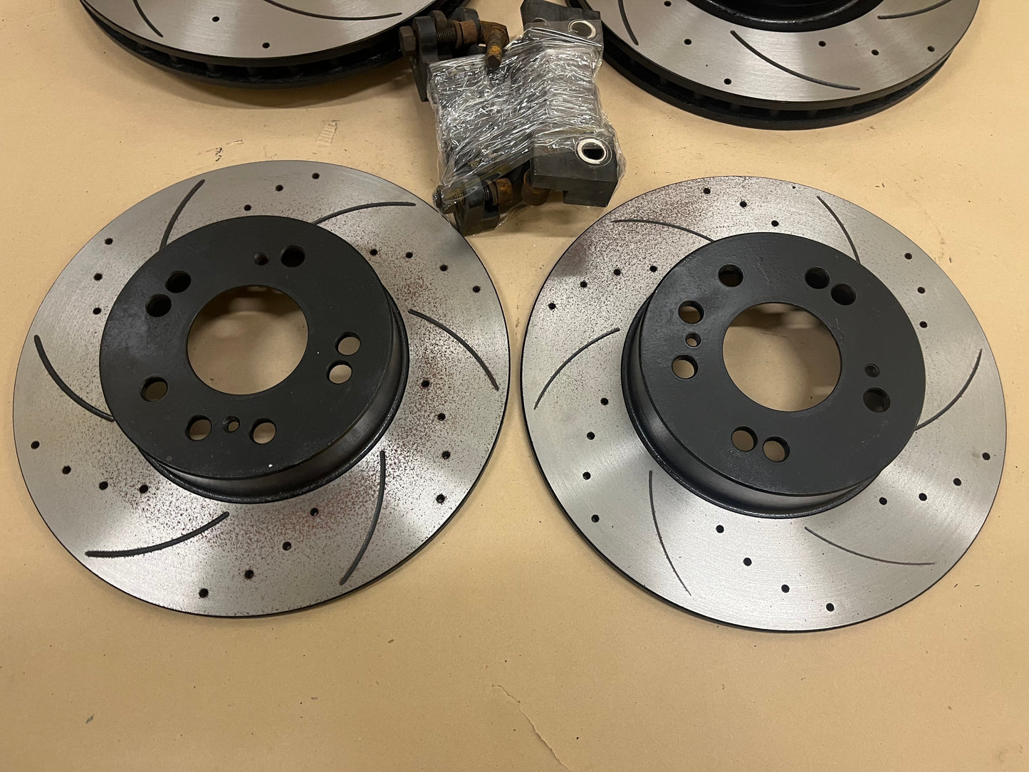 S14 & S15 Silvia Front & Rear HFM Rotors & Adaptors