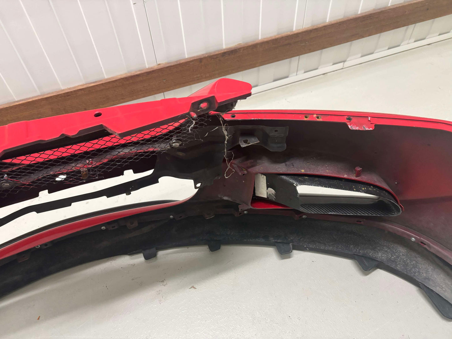 Genuine Evo 8 Front Bumper With Carbon Inserts & Lip