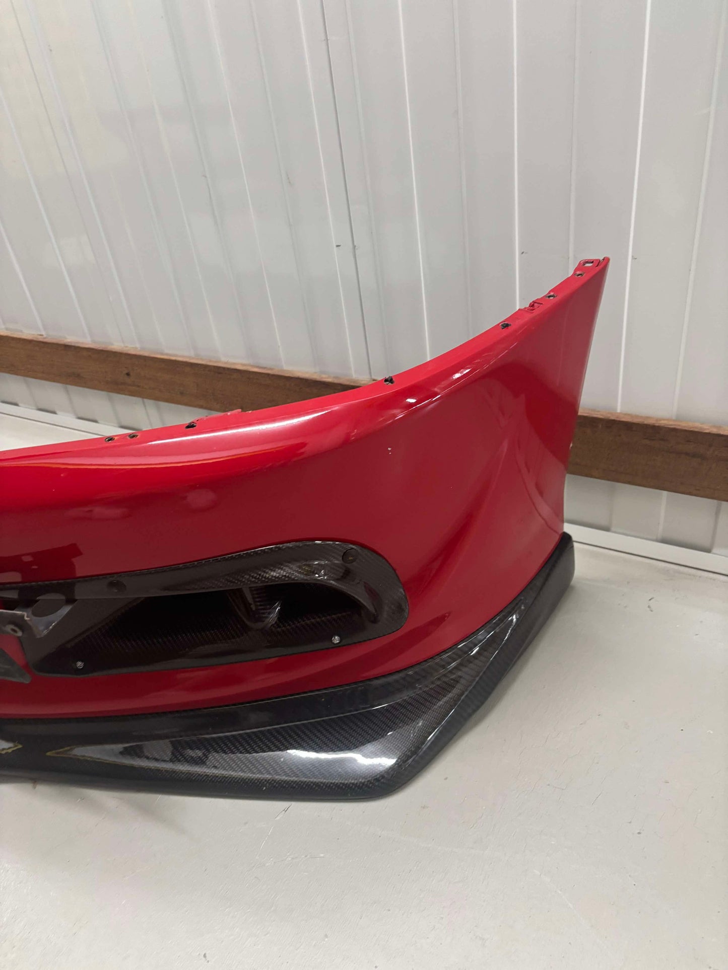 Genuine Evo 8 Front Bumper With Carbon Inserts & Lip