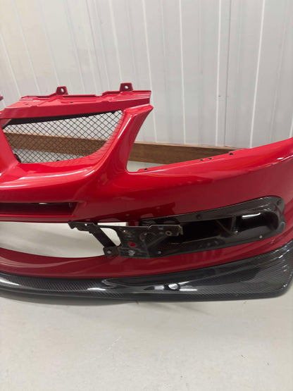 Genuine Evo 8 Front Bumper With Carbon Inserts & Lip