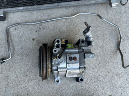 S15 Silvia AC Engine Bay Setup